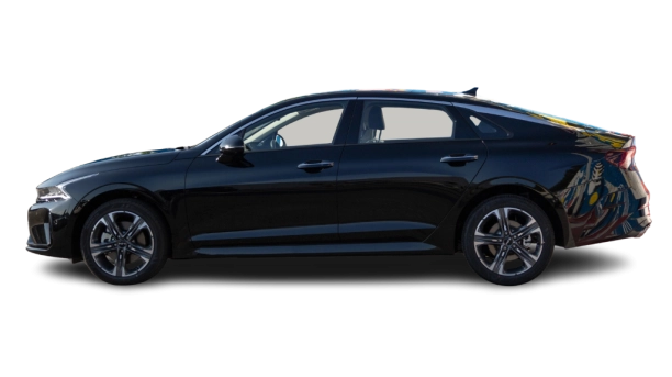 Аренда Kia K5 2025 Black в Алматы — бизнес-седан по цене от 36 000 ₸/сутки прокат авто без водителя Kia K5 2025 Black