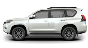 Toyota Land Cruiser Prado Белый