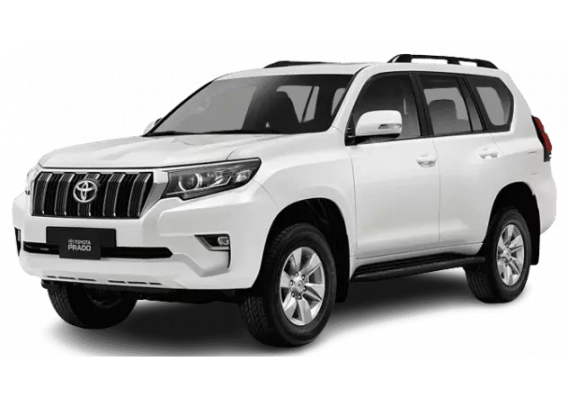 Toyota Land Cruiser Prado Белый