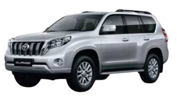 Toyota Land Cruiser Prado Серый