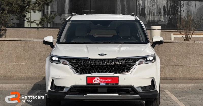 KIA Carnival жалға алу-отбасы мен саяхатқа арналған ыңғайлы минивэн / Rentacars Kia Carnival