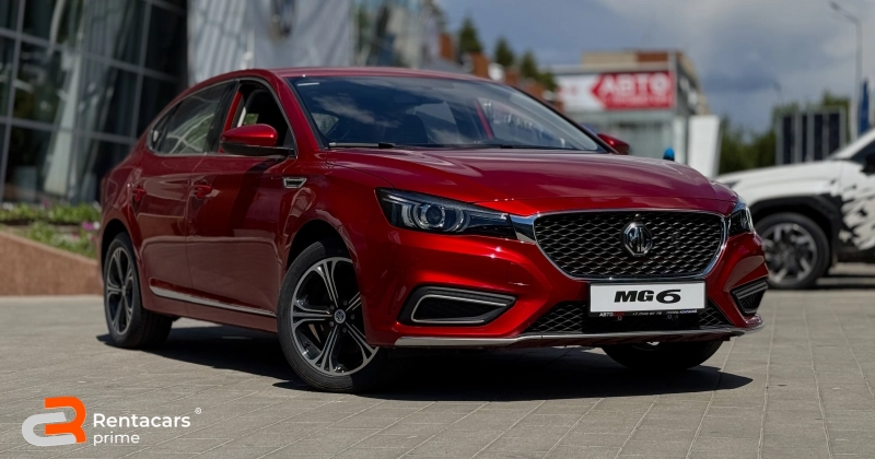 Аренда MG 6 red в Алматы без водителя | Прокат авто по цене от ₸27 000/сутки MG 6