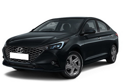 Hyundai Accent 2022 Black