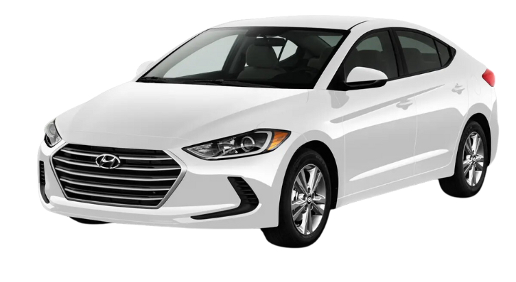 Hyundai Elantra White